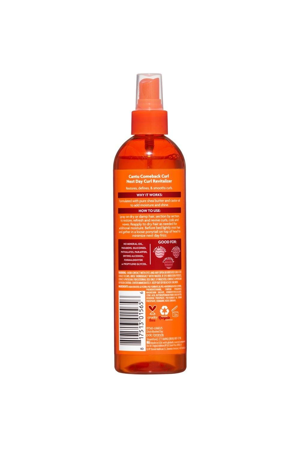 Cantu Comeback Curl Next Day Revitalizer 355ml