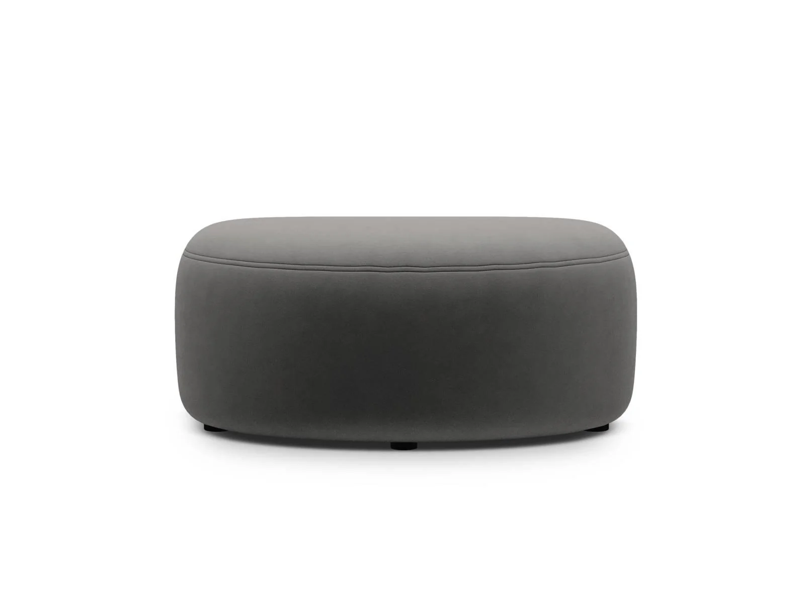 Hocker Kate halfrond velvet