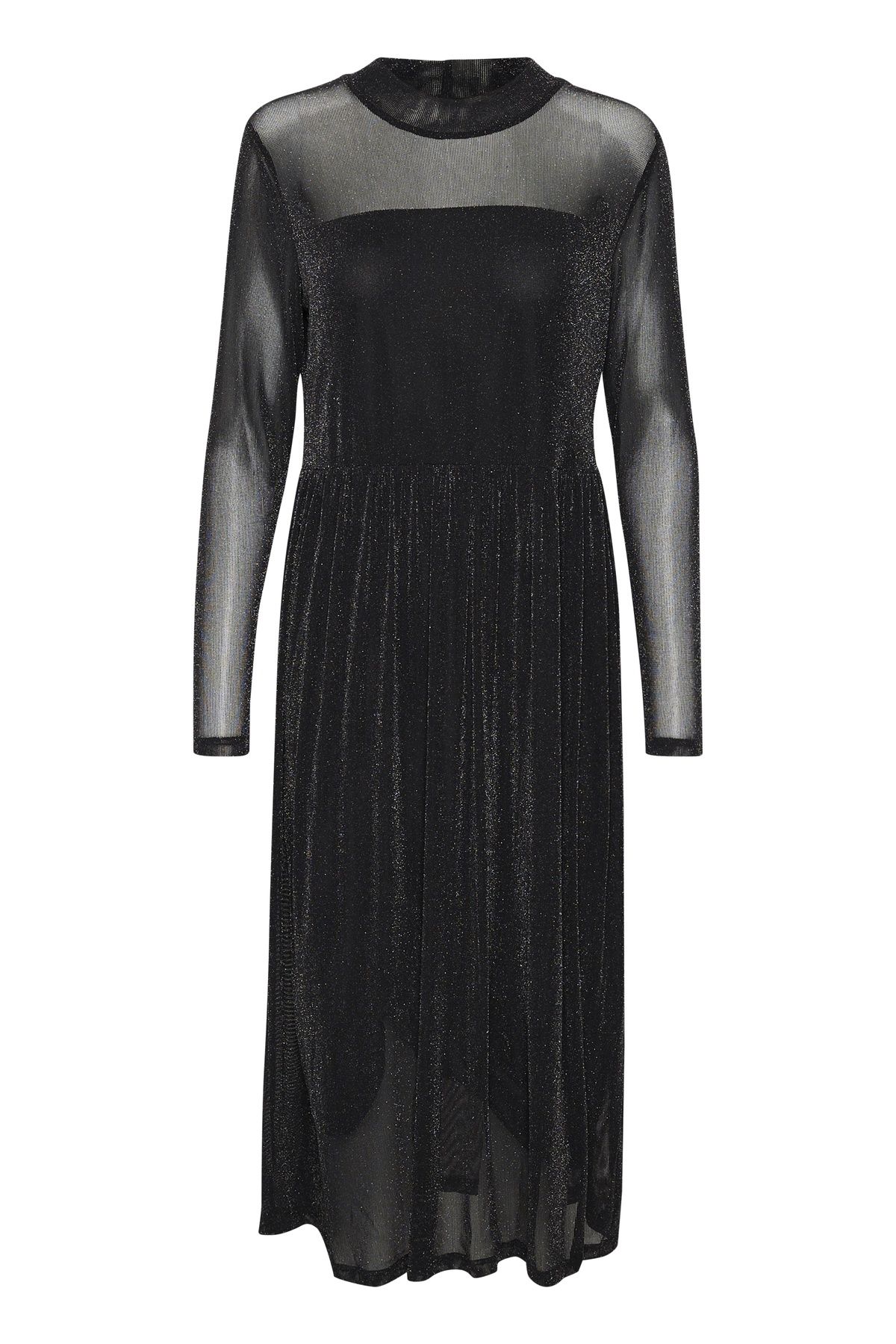 Kaffe KAolga Glitter Midi Length Mesh Dress