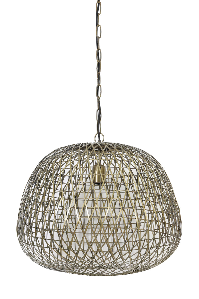 Light & Living hanglamp Alwina - brons - Ø50cm