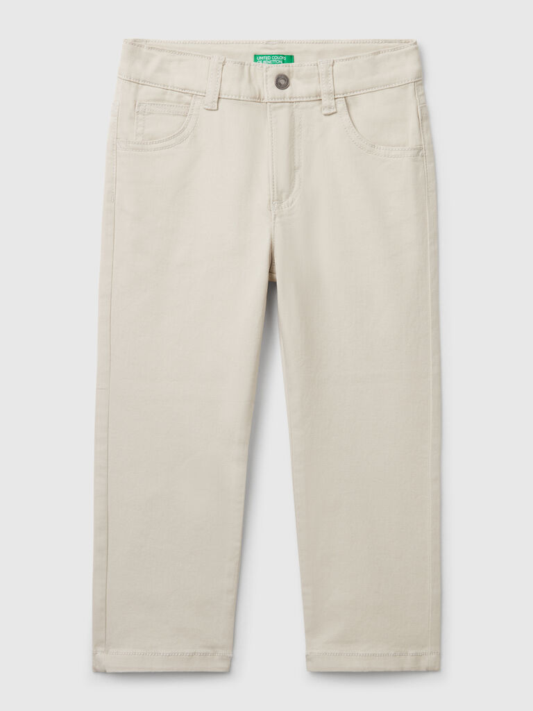 Five-pocket stretch trousers