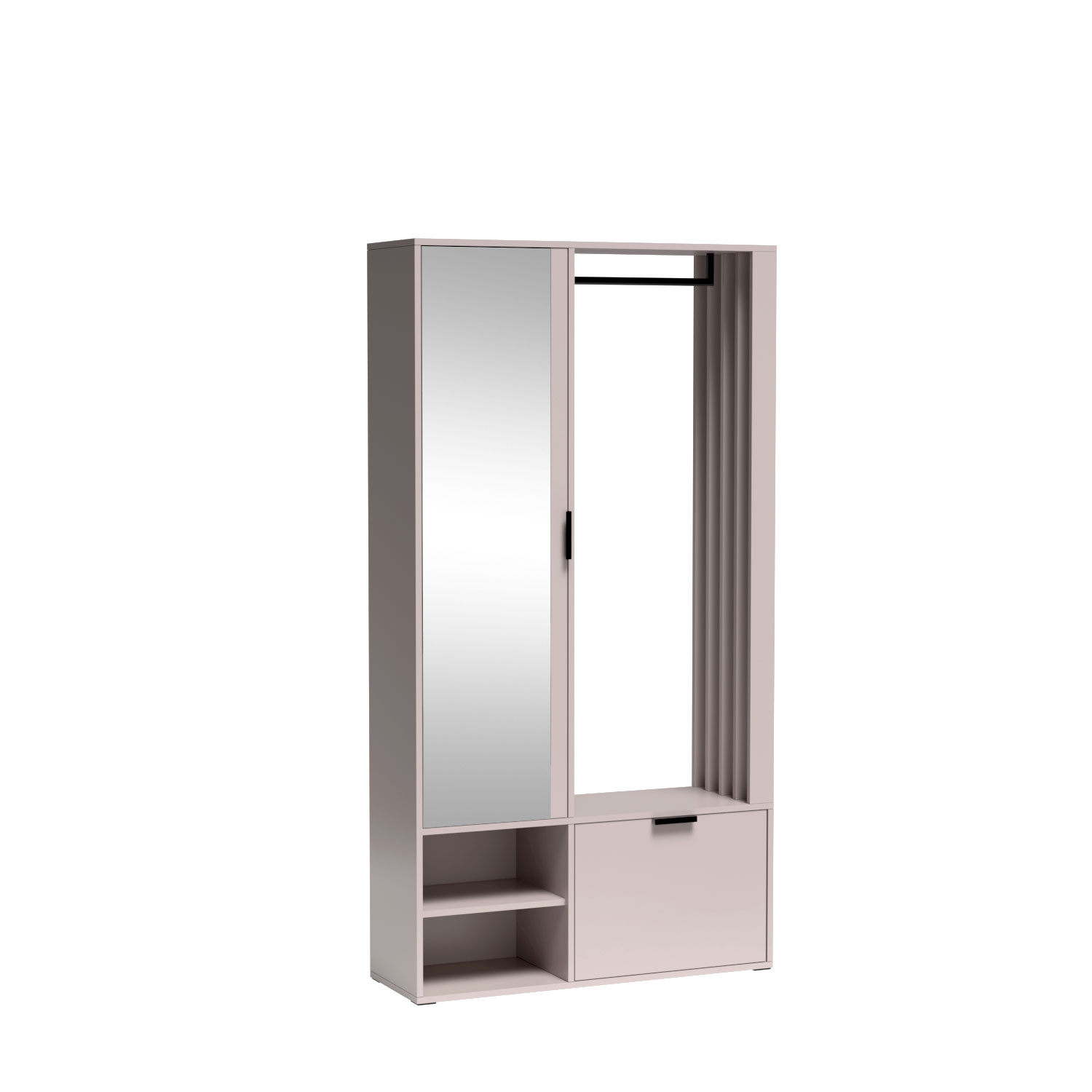 Garderoba MILO MINI Kaszmir 100 cm z lustrem