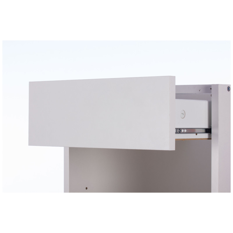 Glissière de tiroir en acier zingué 280 x 17 mm TEKNIBOX