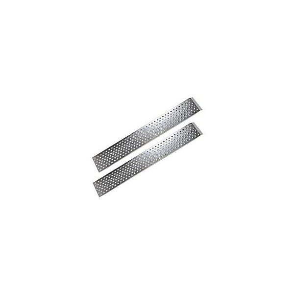 Lot de 2 rampes de chargement en acier galvanisé