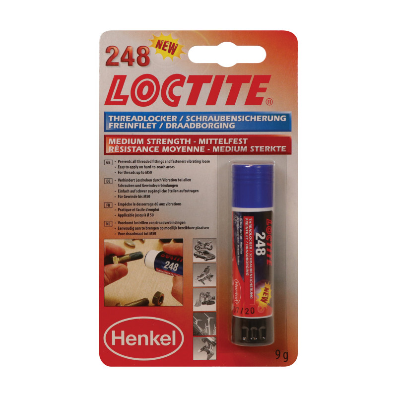 Frein filet 248 bleu 0,009 L LOCTITE