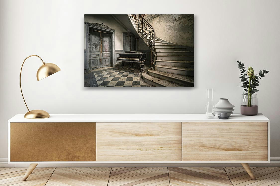DÉCADENTE MÉLODIE - Photographie d'art de Gaëtan Chambon 30x45 cm sur alu