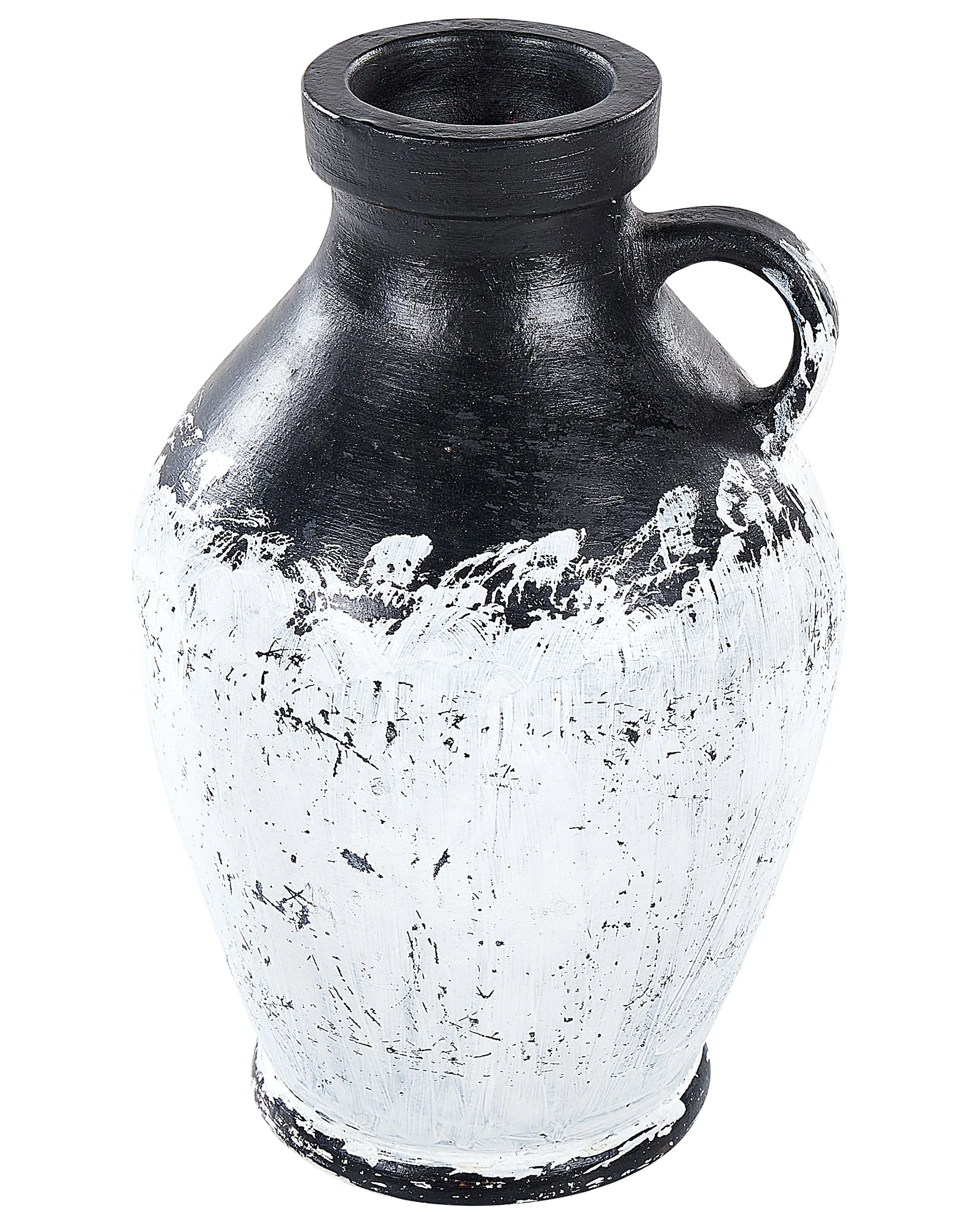 Decorative Vase MASSALIA Ceramic 33 cm White