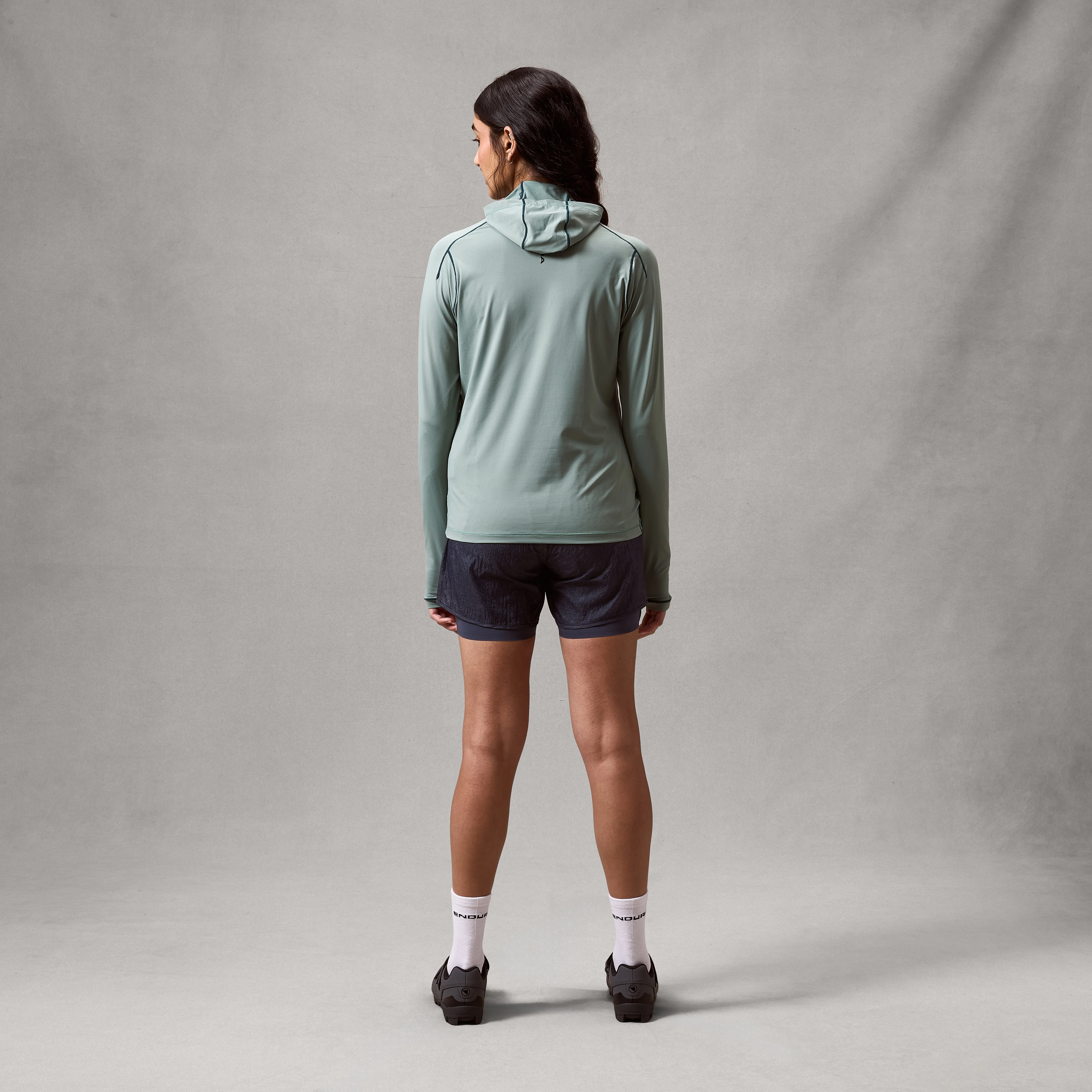 Women's AllTrack Rout Scuba Hoodie - Sage Green