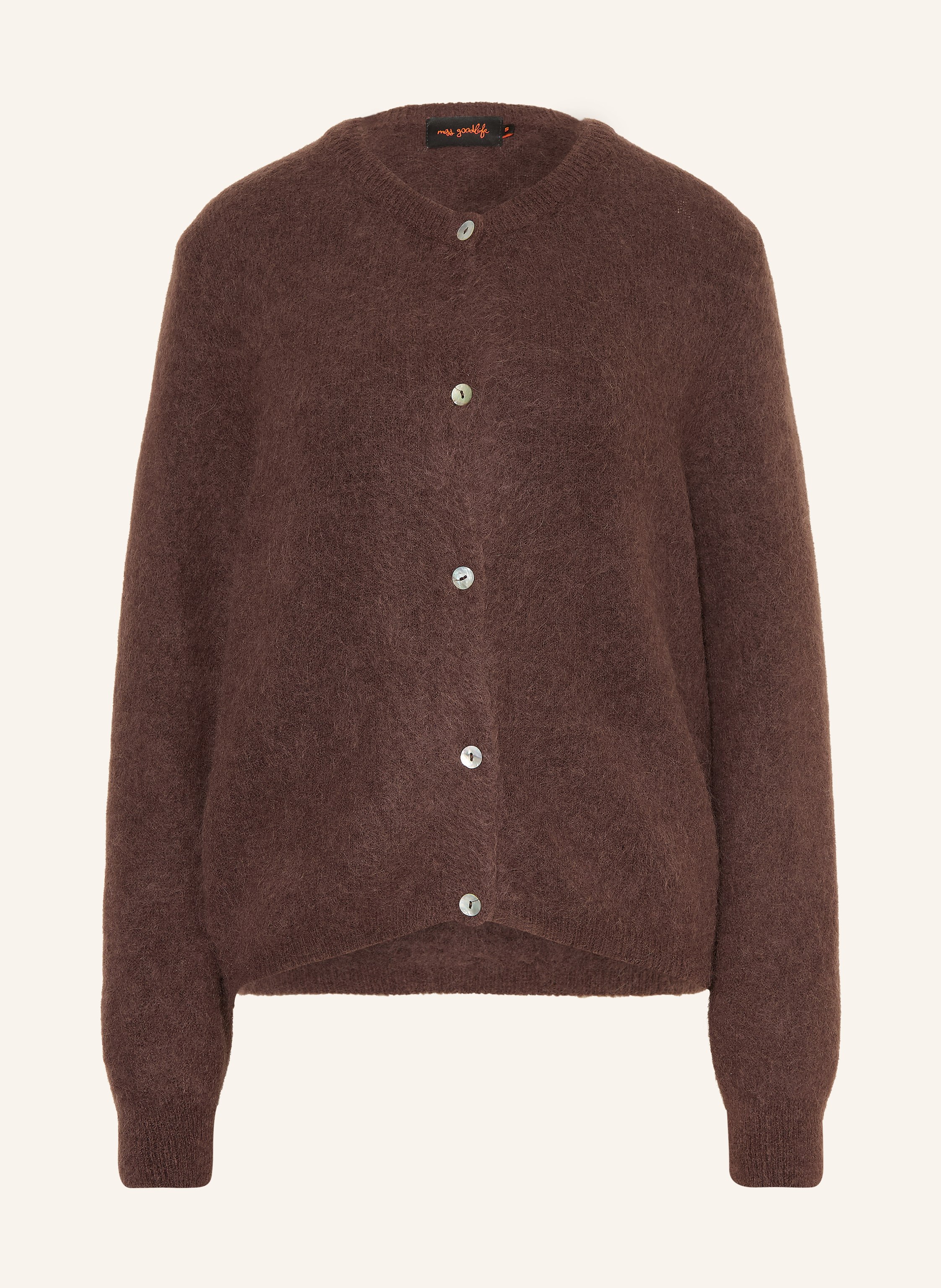 miss goodlife Strickjacke mit Alpaka