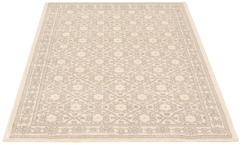 ECARPET Emma Polypropylene Rug/Runner, Ivory, Assorted Sizes