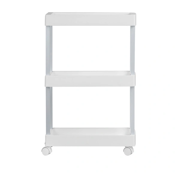 Haushalts- und Badwagen, BxHxT: 18 x 80 x 45 cm, PVC/PU