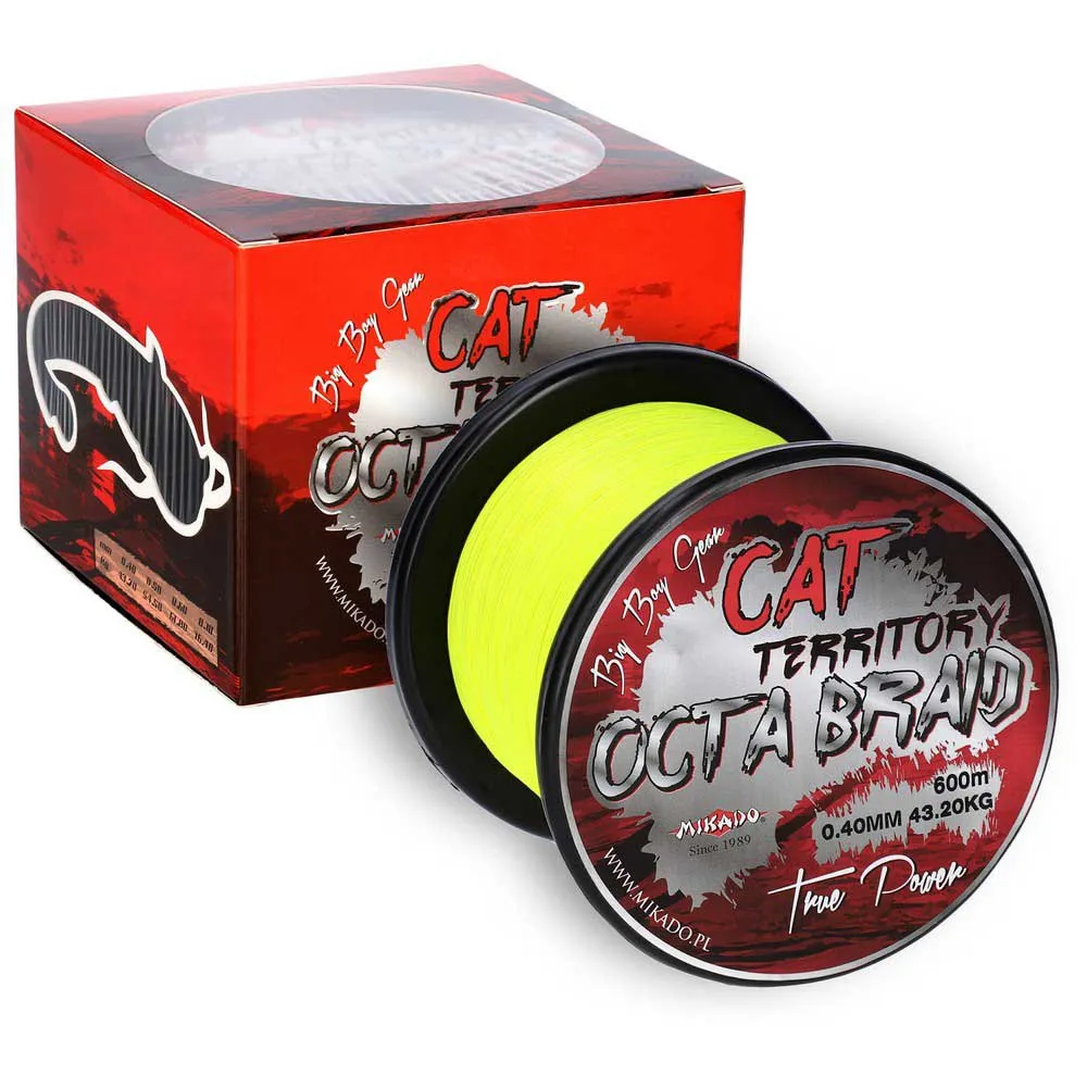 Mikado Cat Territory Octa braided line 600 m