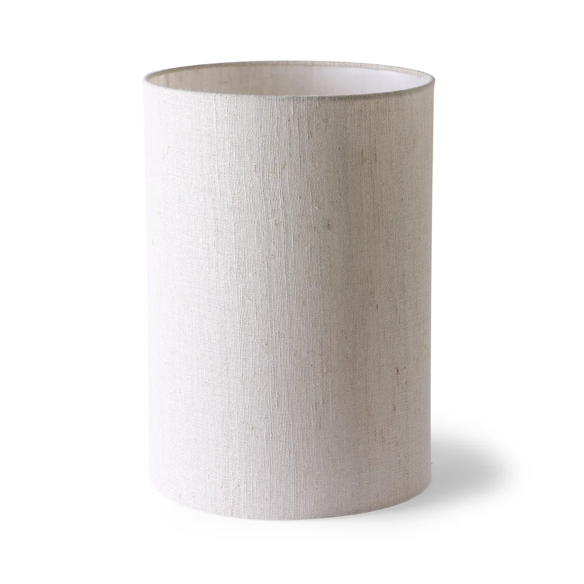 HKliving - Lampenschirm Leinen, Ø 24,5 cm, natur