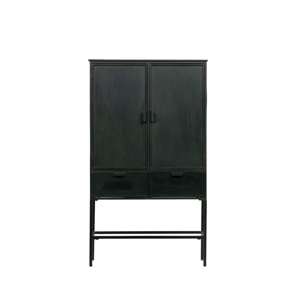 WISH - Vitrine en métal noir