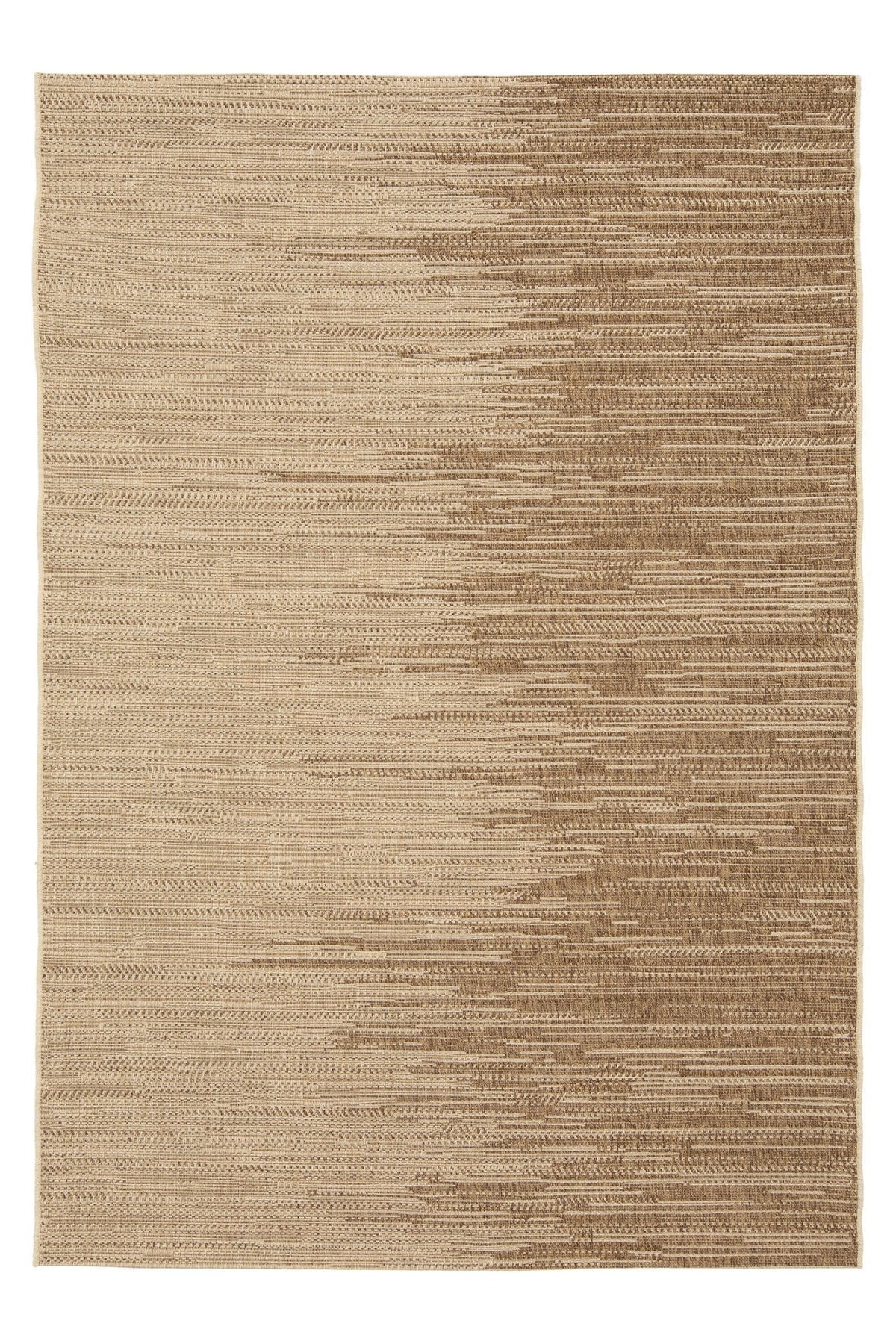 AFK Living vloerkleed Kuba - voor binnen en buiten - kastanje - 120 x 170 cm