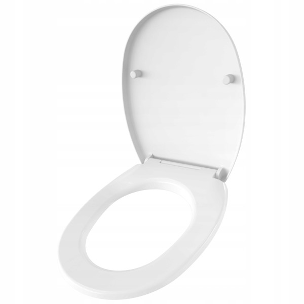 Deska sedesowa WC wolnoopadająca twarda duroplast odporna