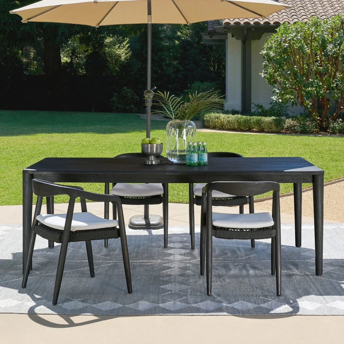 Classic Home Aria 86 Teak Outdoor Dining Table
