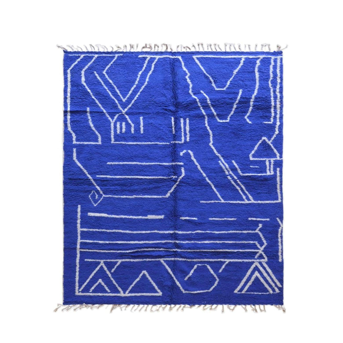 AFK Living vloerkleed Berber - handgemaakt - Wol - 80 cm x 240 cm