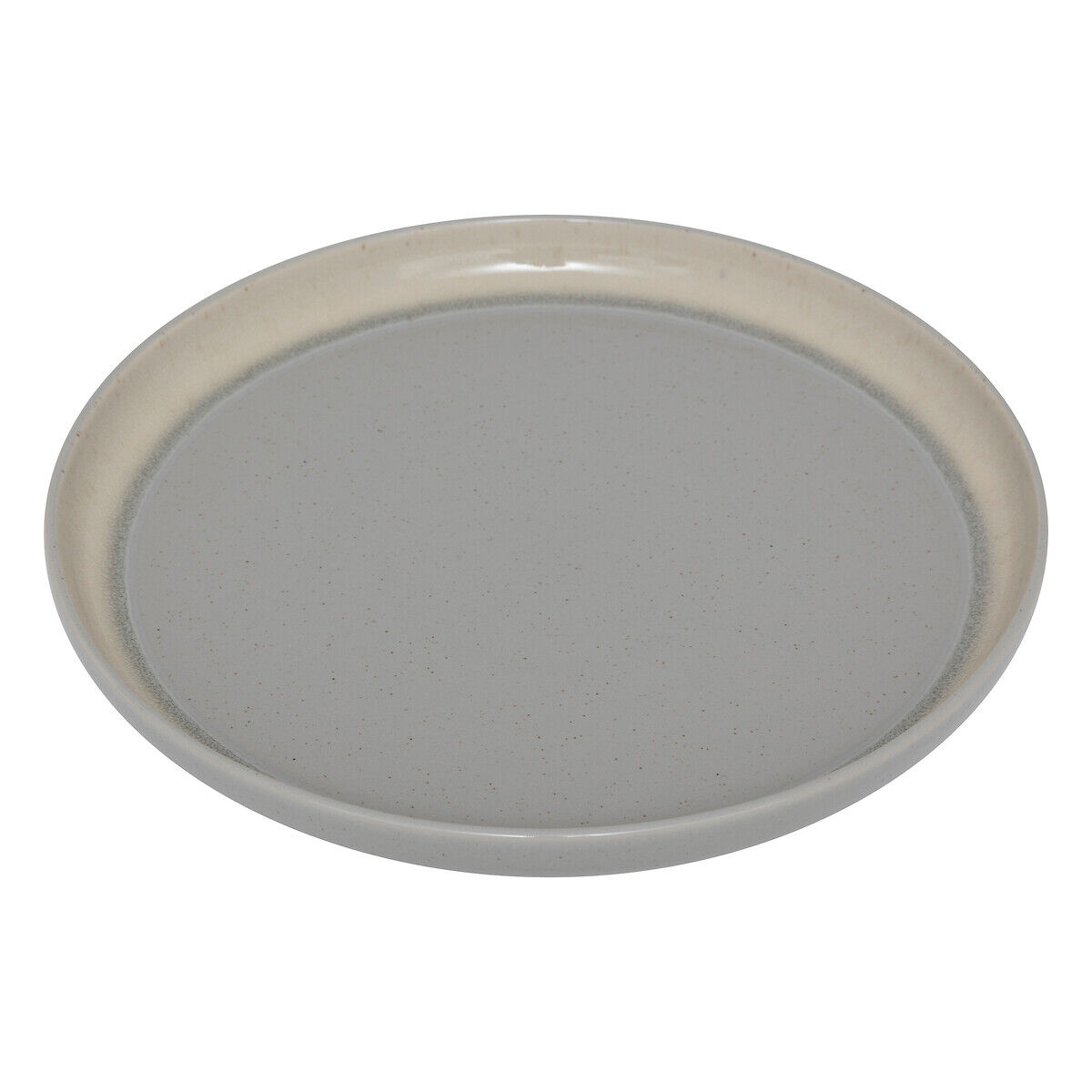 Prato raso ANITA verde cerâmica 26cm