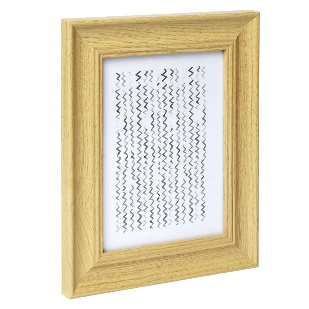 Cadre photo bois beige 21,5x26,5cm