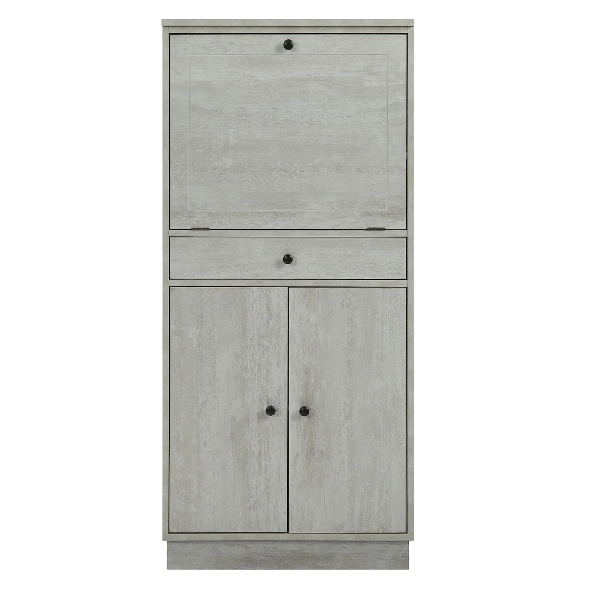 ACME Wiesta Wine Cabinet, Antique White