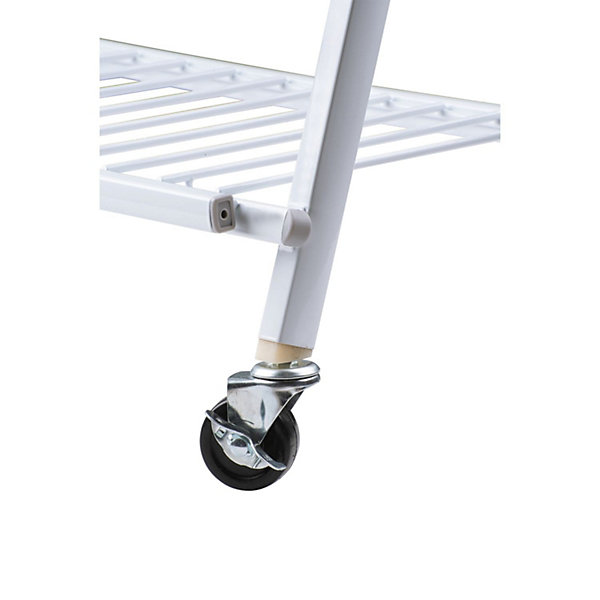 Escalier pliables pour fleurs et plantes avec 4 roues
