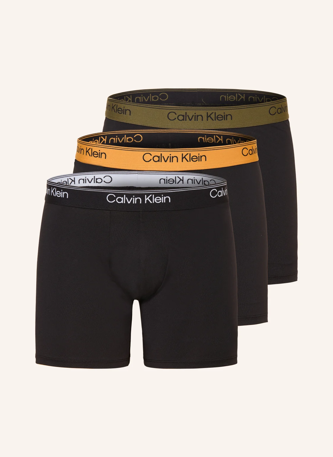Calvin Klein 3er-Pack Boxershorts MICROFIBER STRETCH