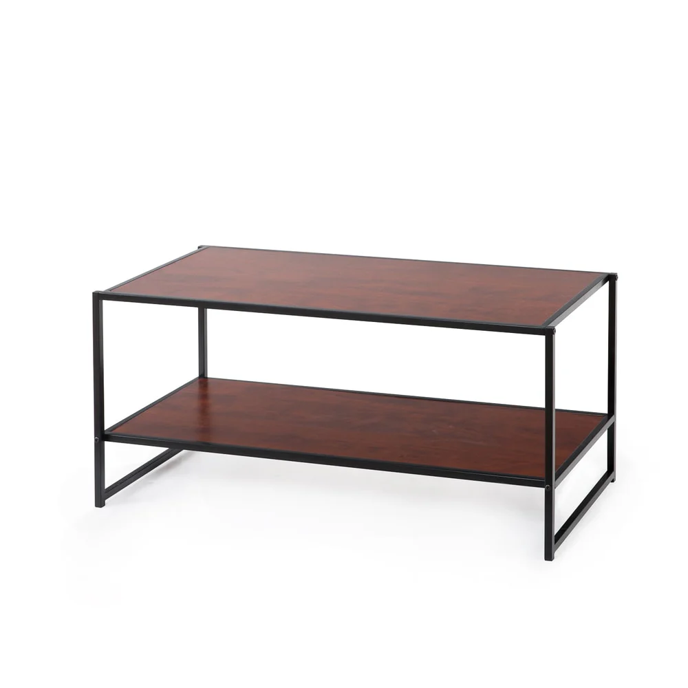 Priage by Zinus Steel Wood TV Media Stand Table