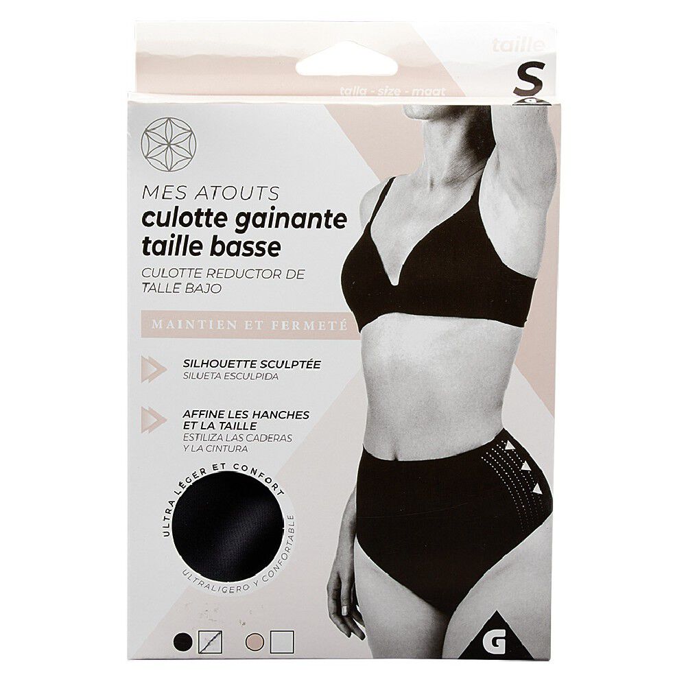 Culotte gainante taille basse femme
