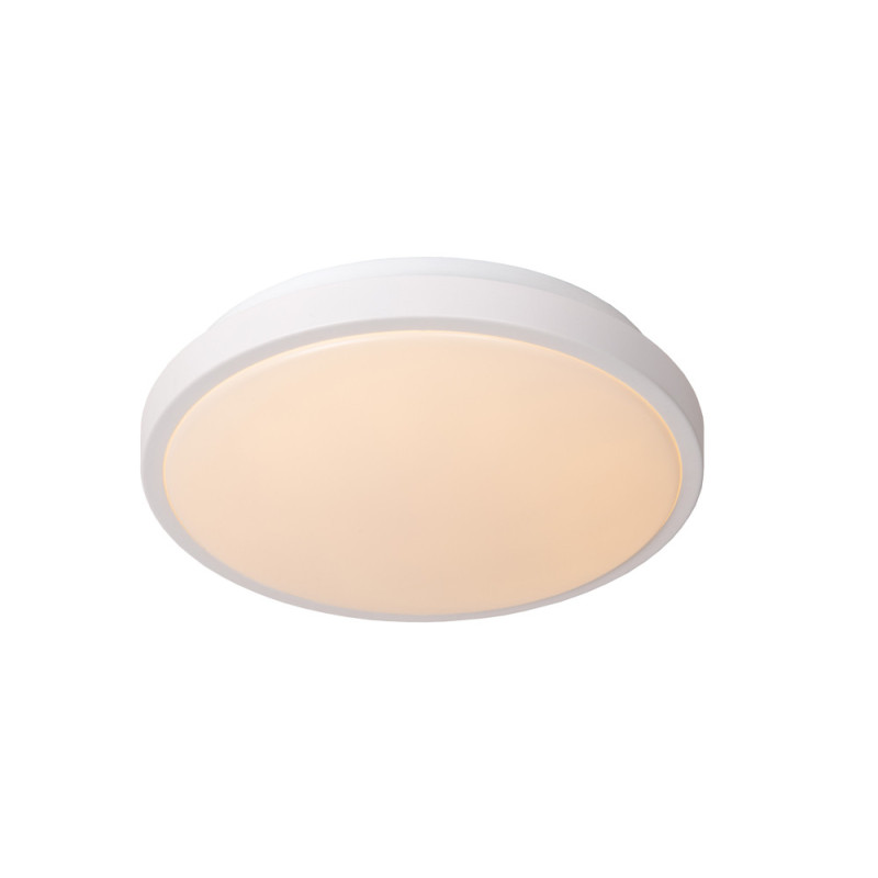 Plafonnier Dasher blanc IP44 700 lm 12 W LUCIDE