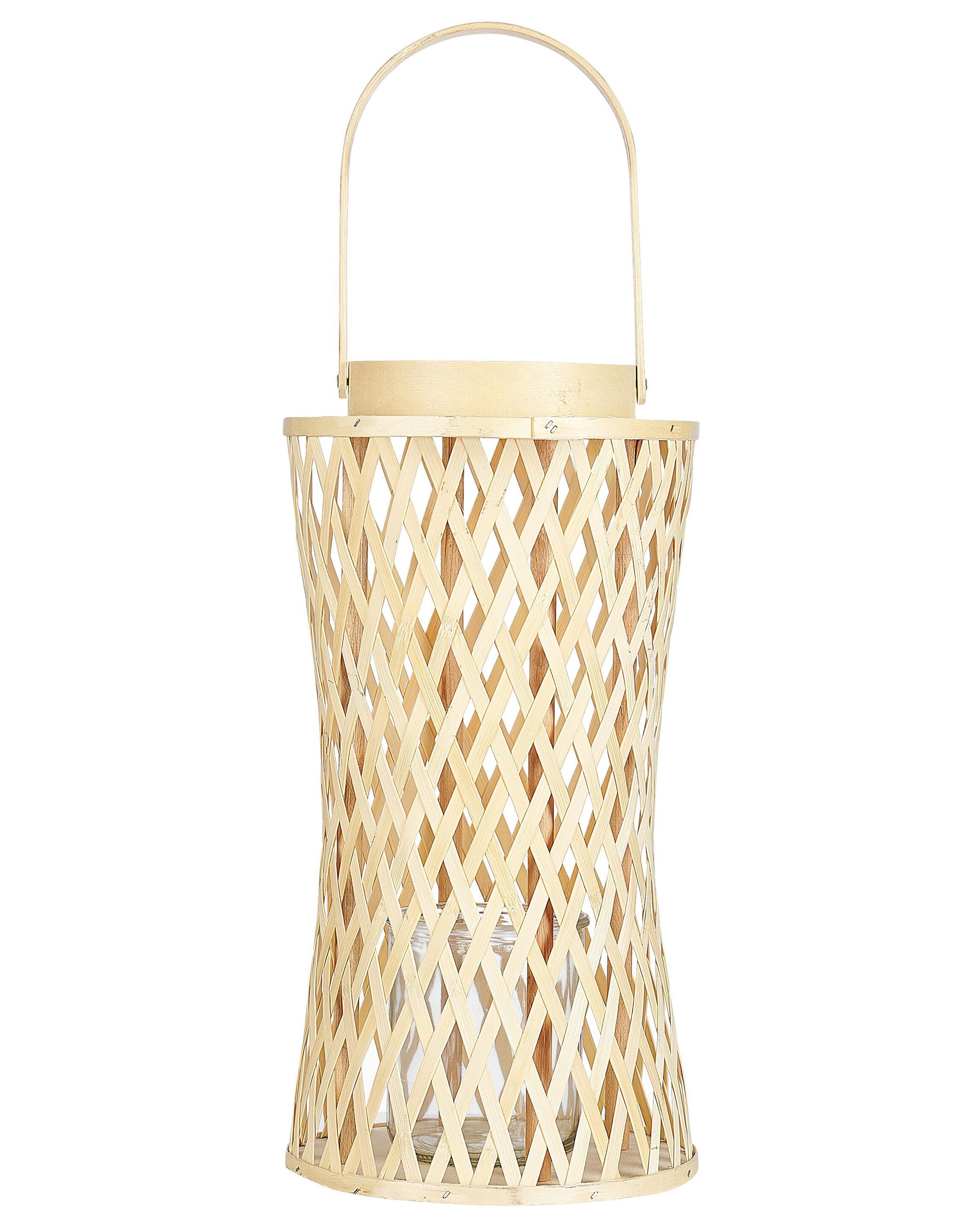 Lantern MACTAN Bamboo 38 cm Natural