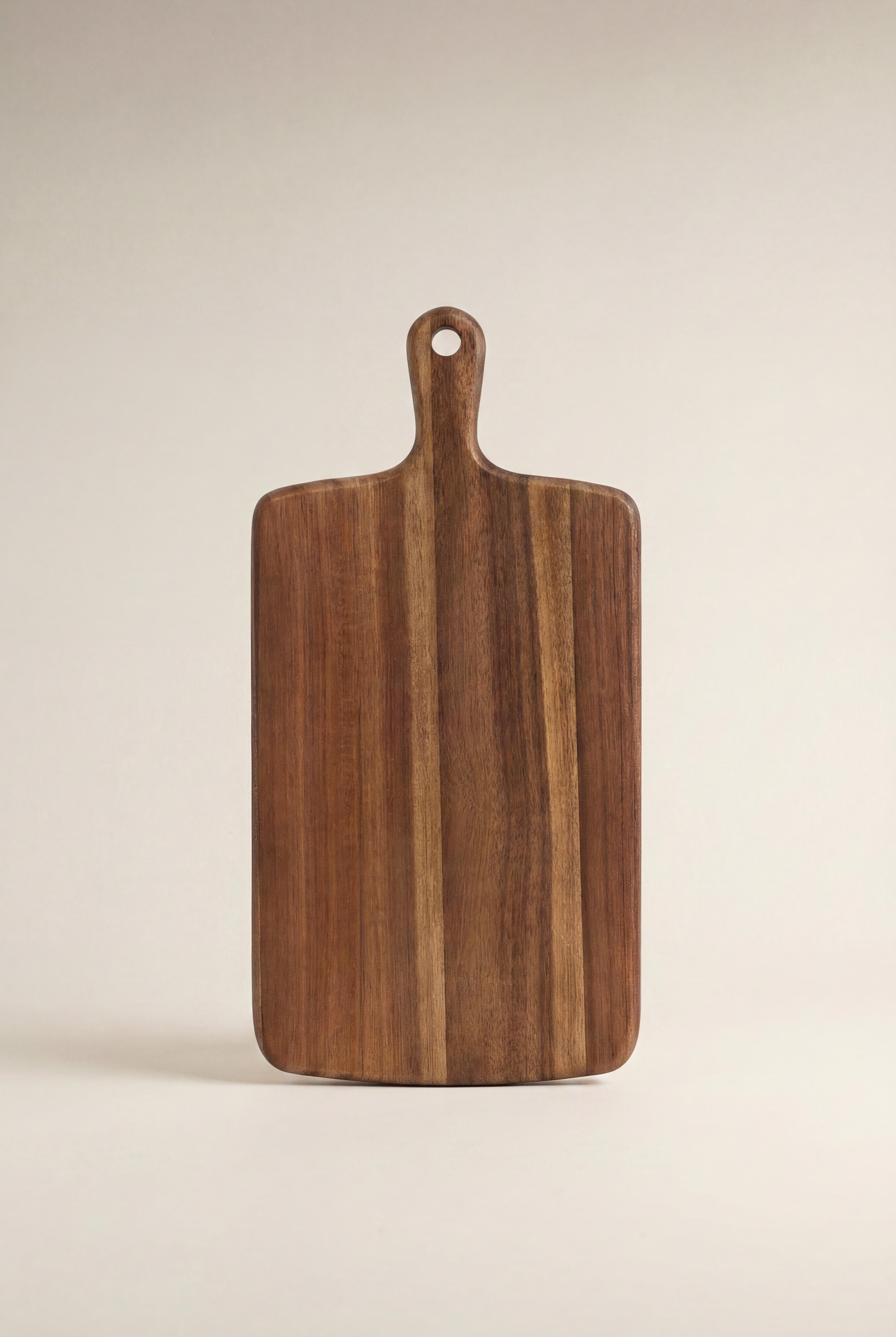 Tabla asa madera de acacia