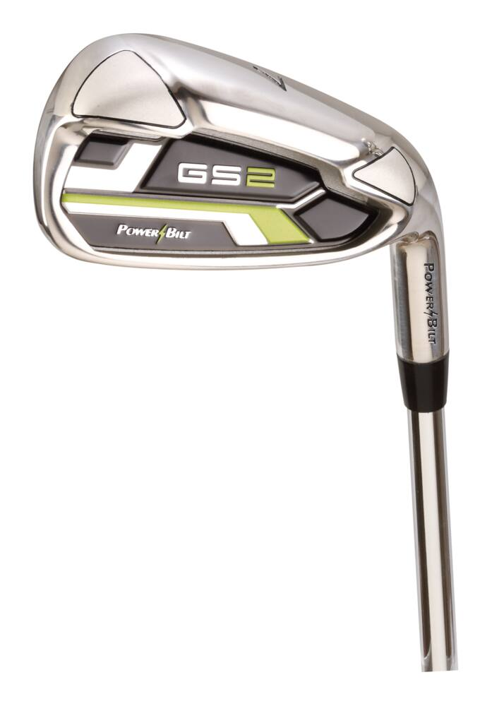 PowerBilt GS2 Men's Golf Club Set, Left-Hand, Black/Green