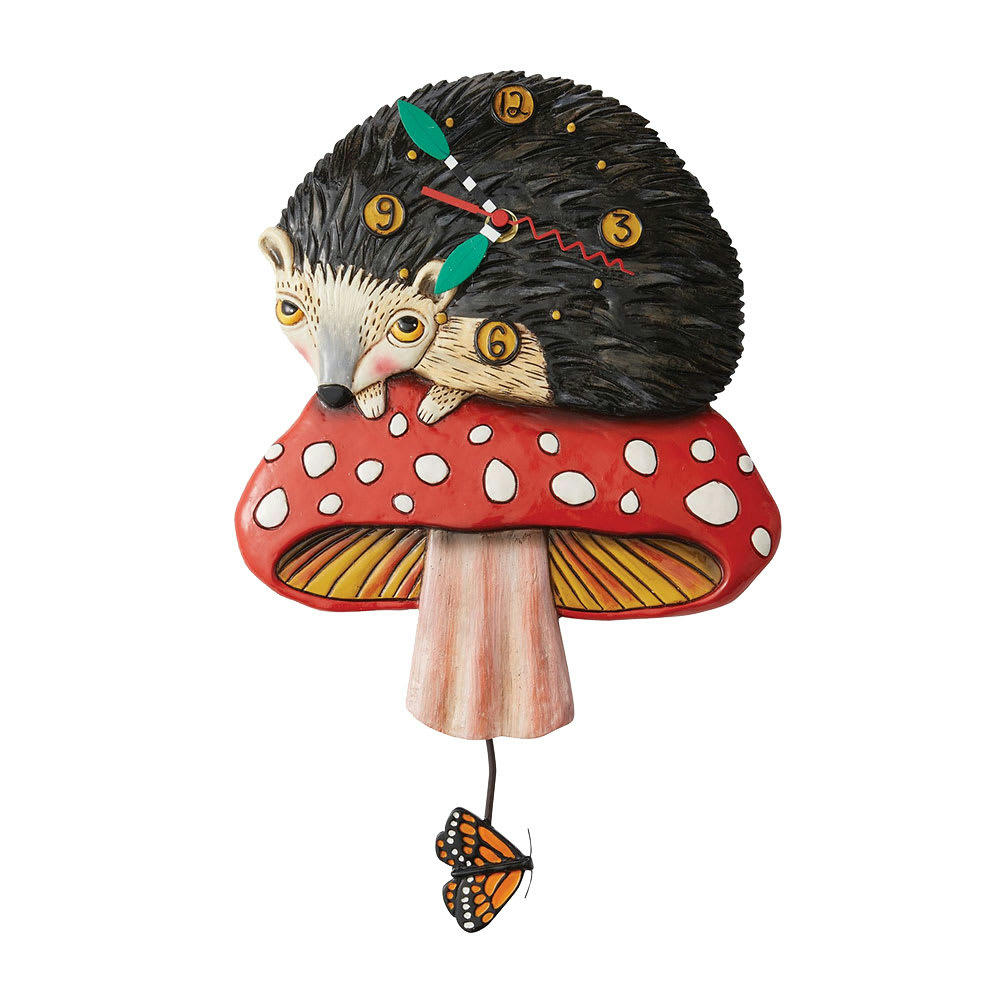 - Horloge Hérisson et champignon par Allen