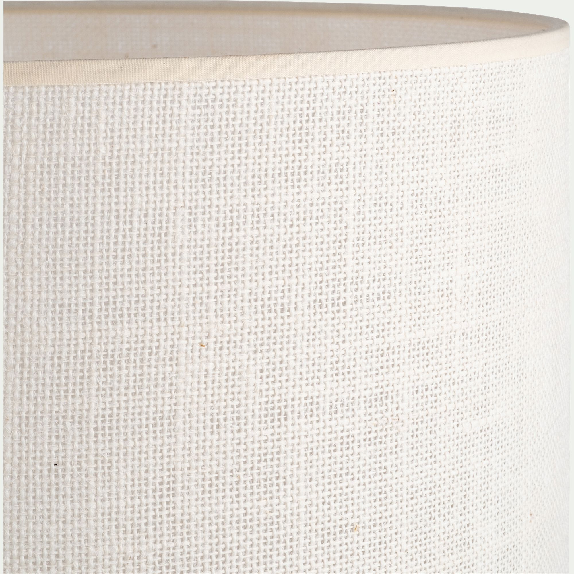 SALVIA - Abat-jour cylindrique non électrifiée en jute D35xH50cm - naturel