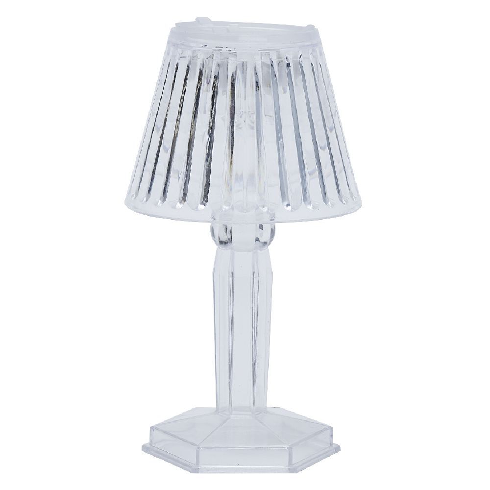 Lampe de table mini led design cristal H12cm