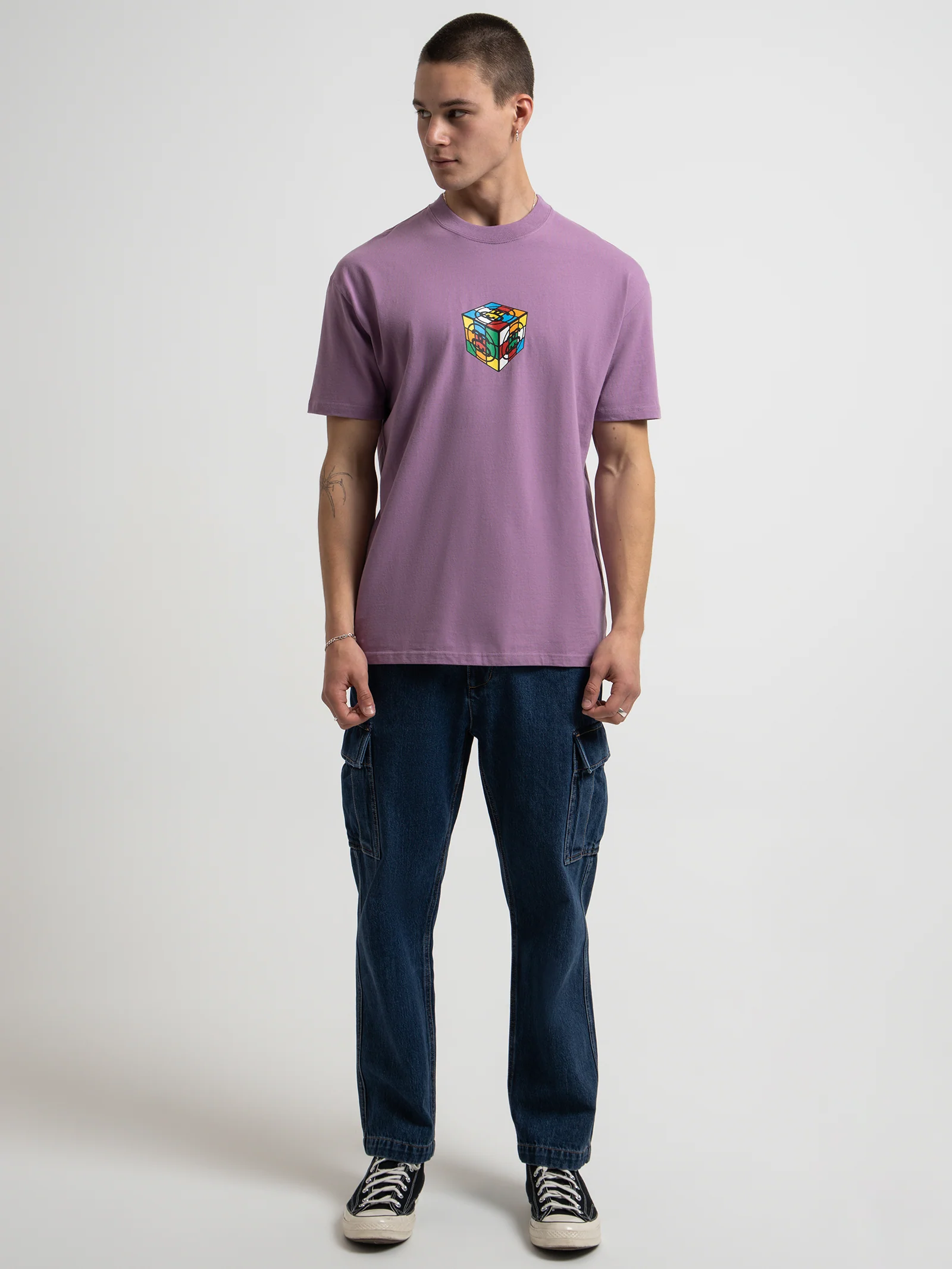 Cube Heavyweight Short Sleeve T-Shirt