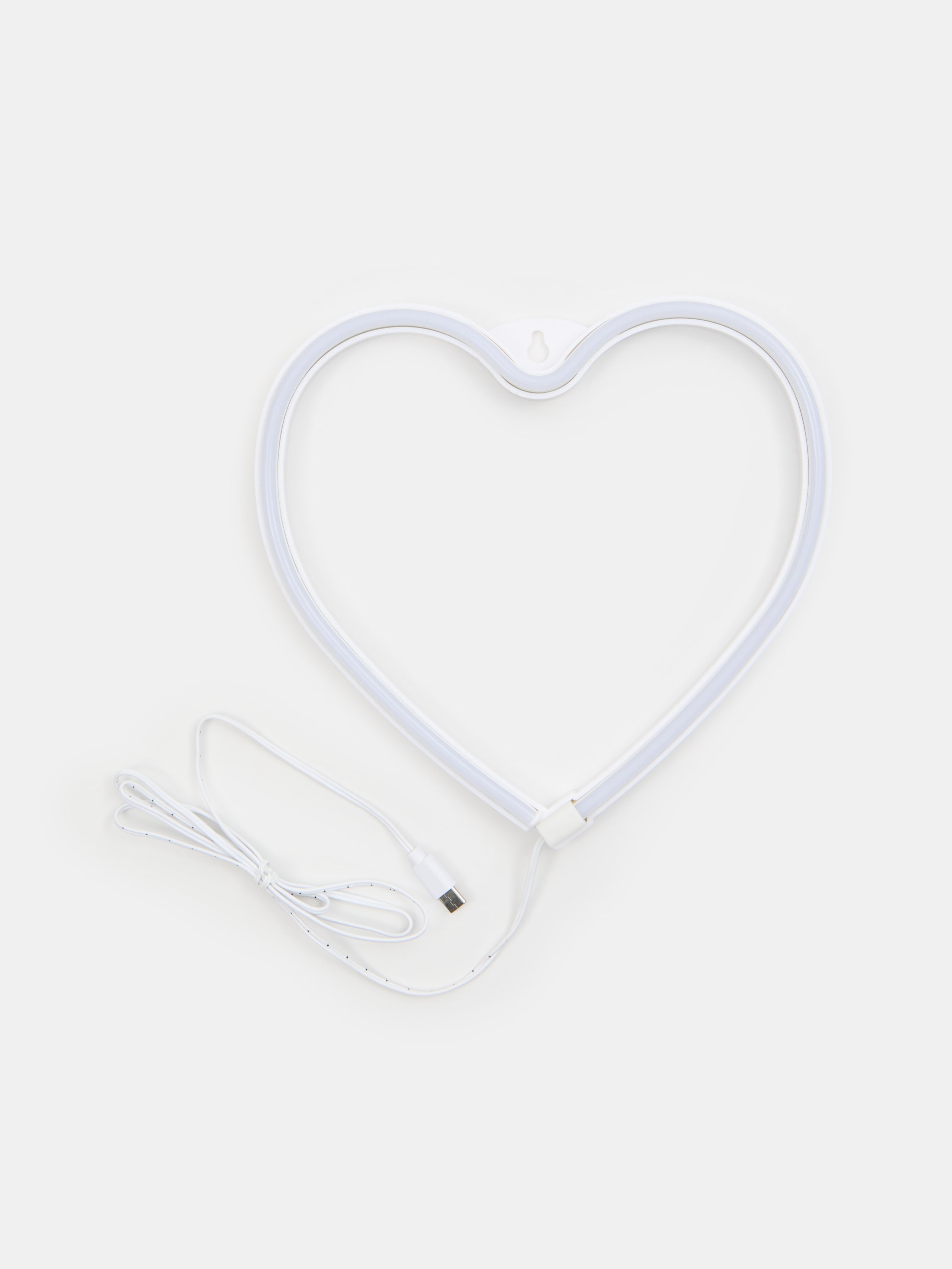 Lampa LED w kształcie serca