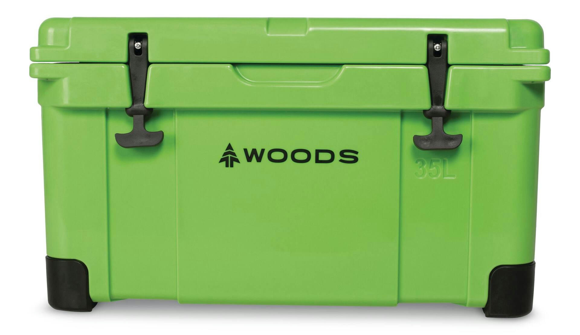 Woods ARCTIC Roto-Moulded Cooler, 35-L, Parrot Green