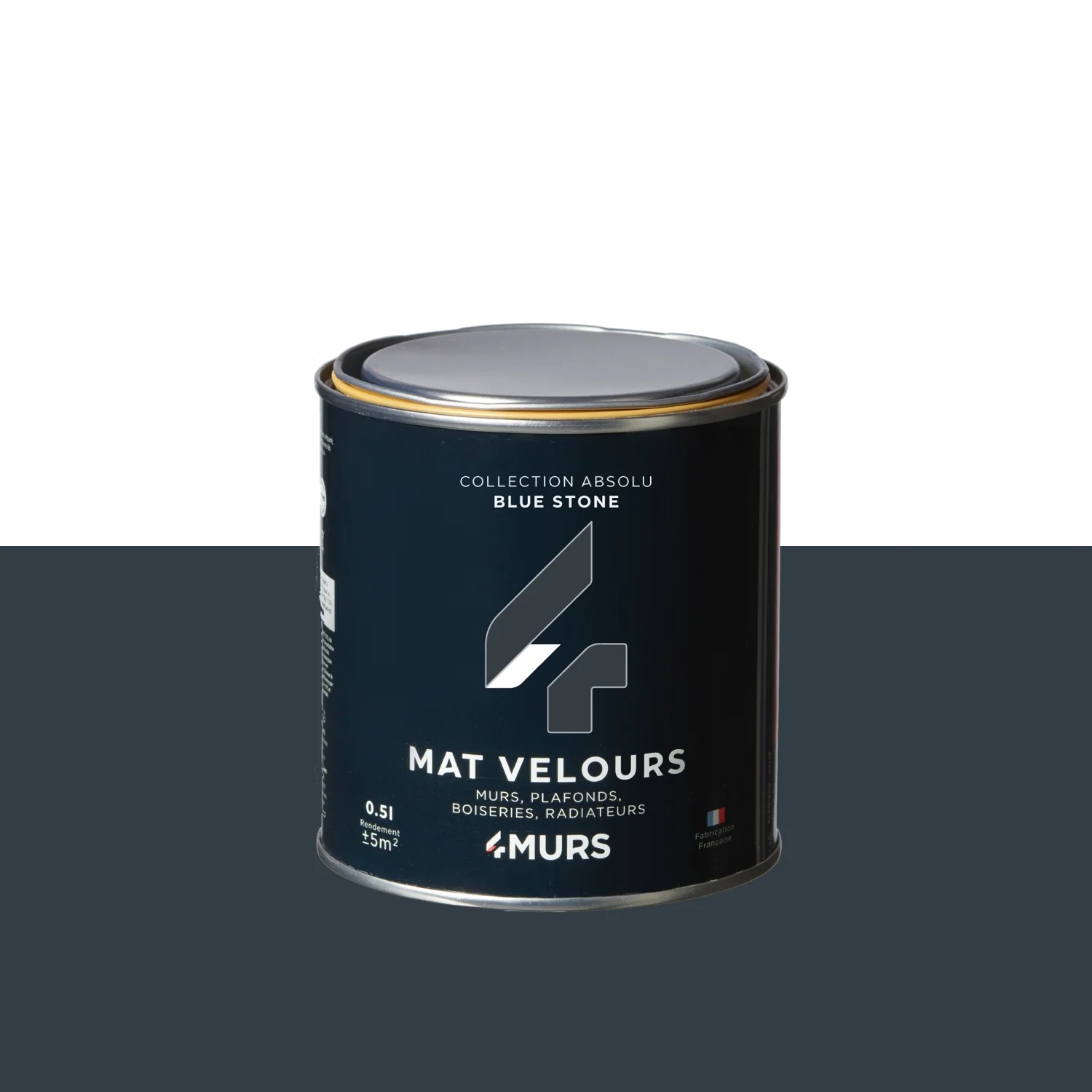 Absolu Peinture Finition Peinture blue stone 0,5 L