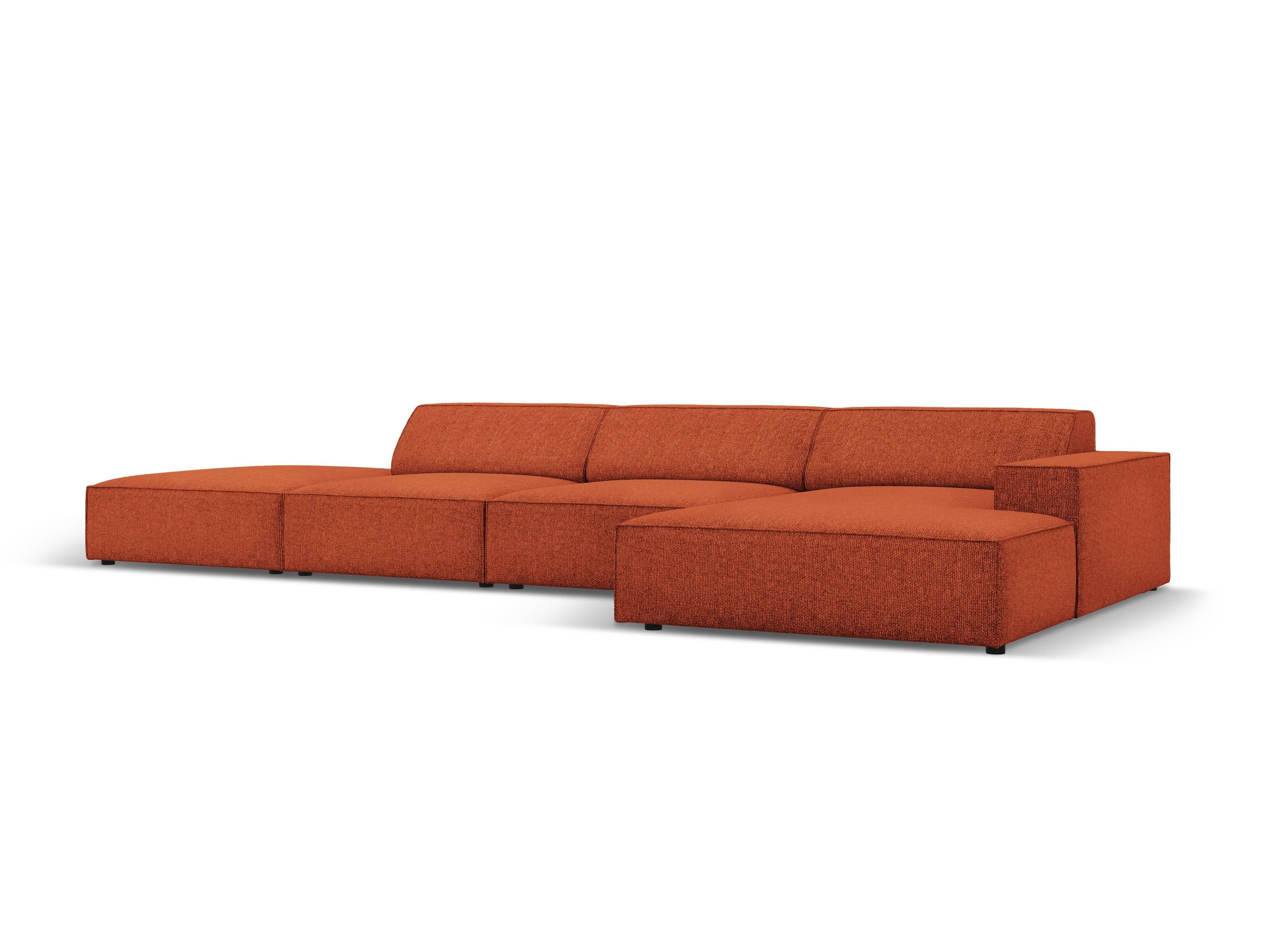 5-zitshoekbank Jodie rechts chenille