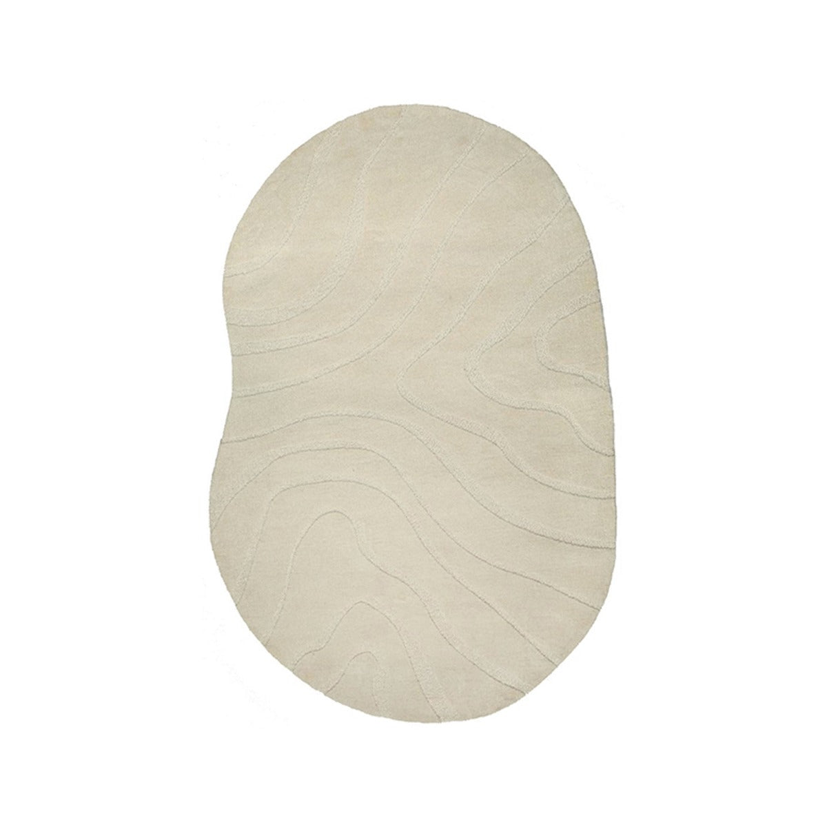 LABEL51 Vloerkleed Goa - Zand Stof - 200x300x2cm