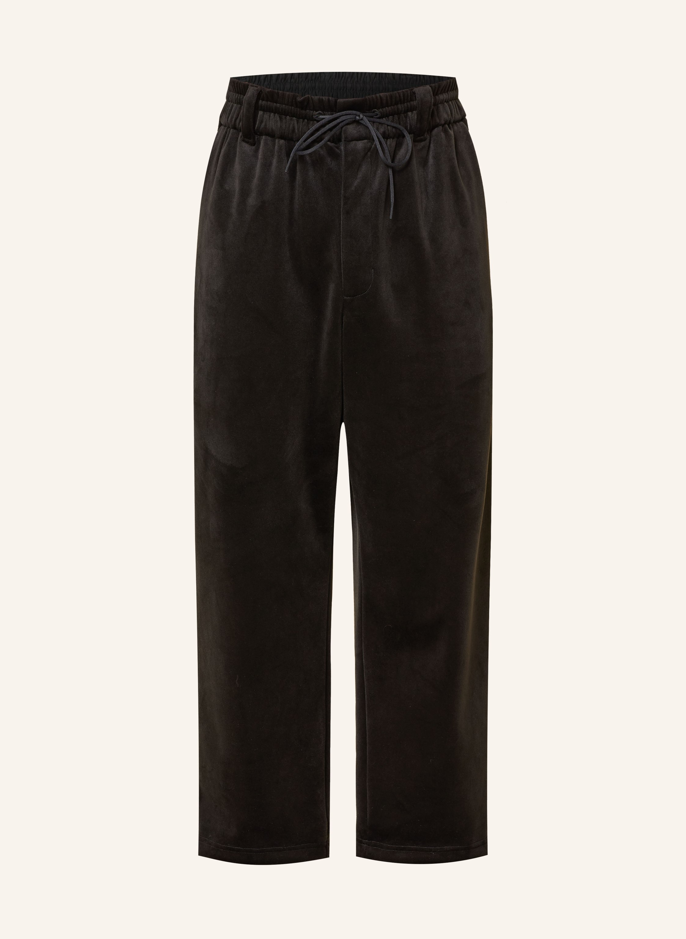 Y-3 Hose im Jogging-Stil Loose Fit aus Samt
