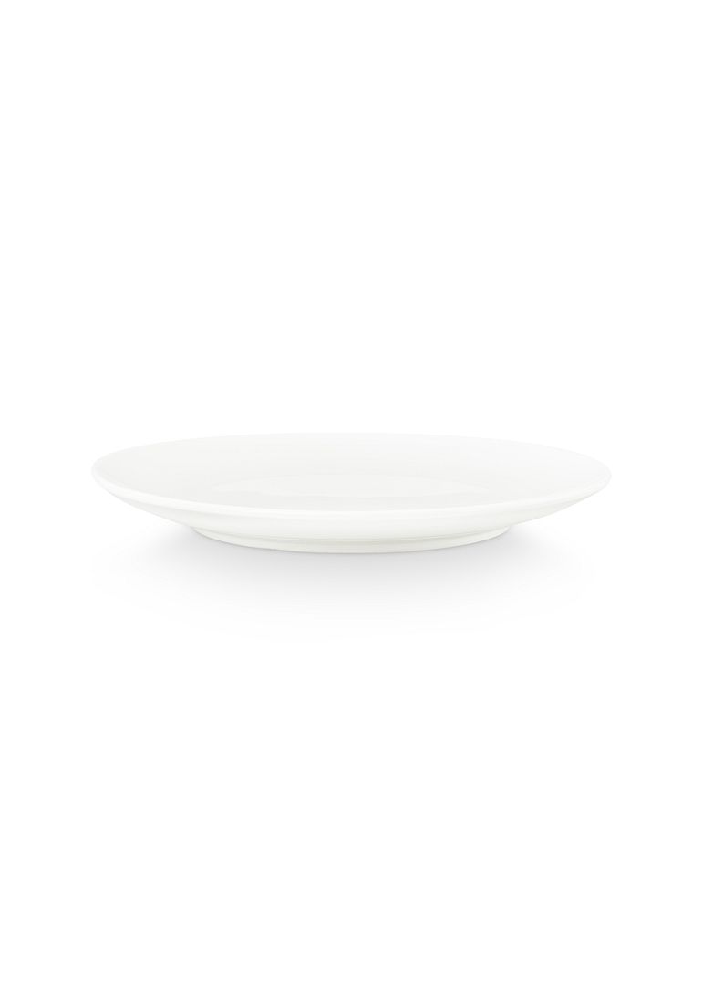 vtwonen Borden - Wit - Set van 6 - Porselein - Ø 18cm
