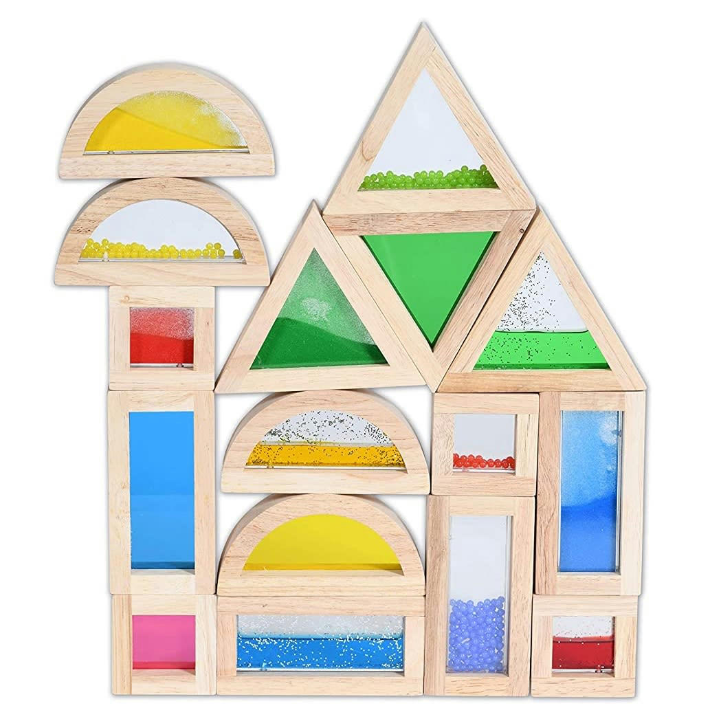 - Set de 16 blocs sensoriels
