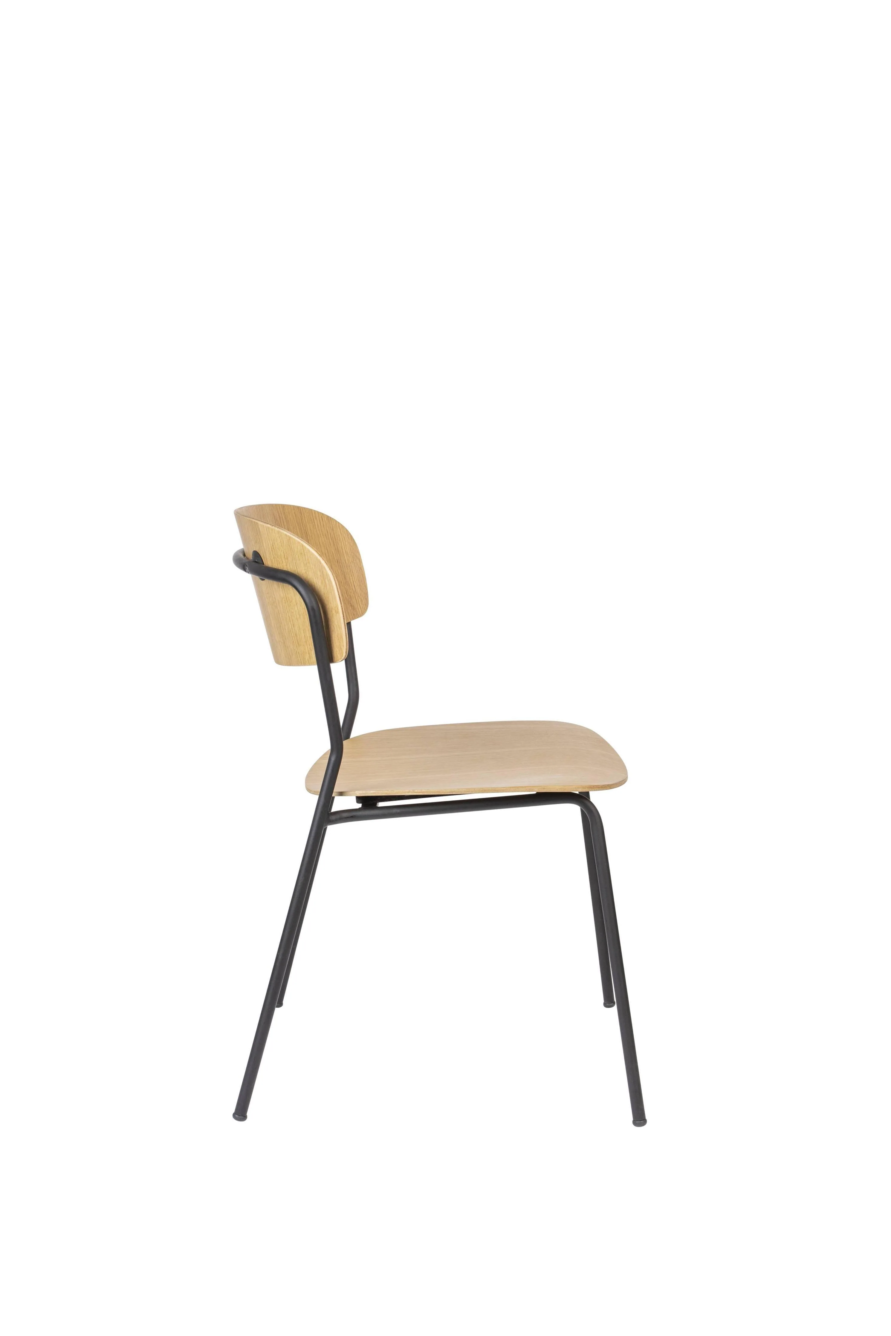 Set van 2 eetkamerstoelen Alina wood