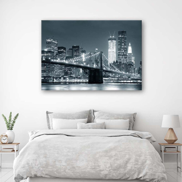 Feeby Obraz na płótnie Most Brookliński 1-część 60x40