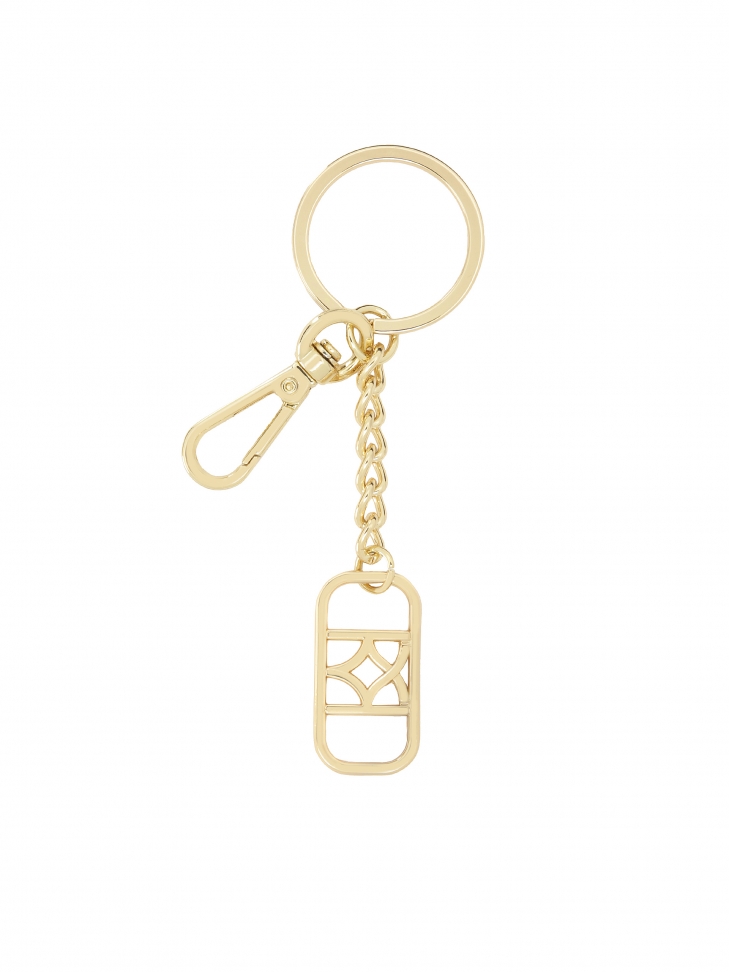 Keychain with an elegant monogram
