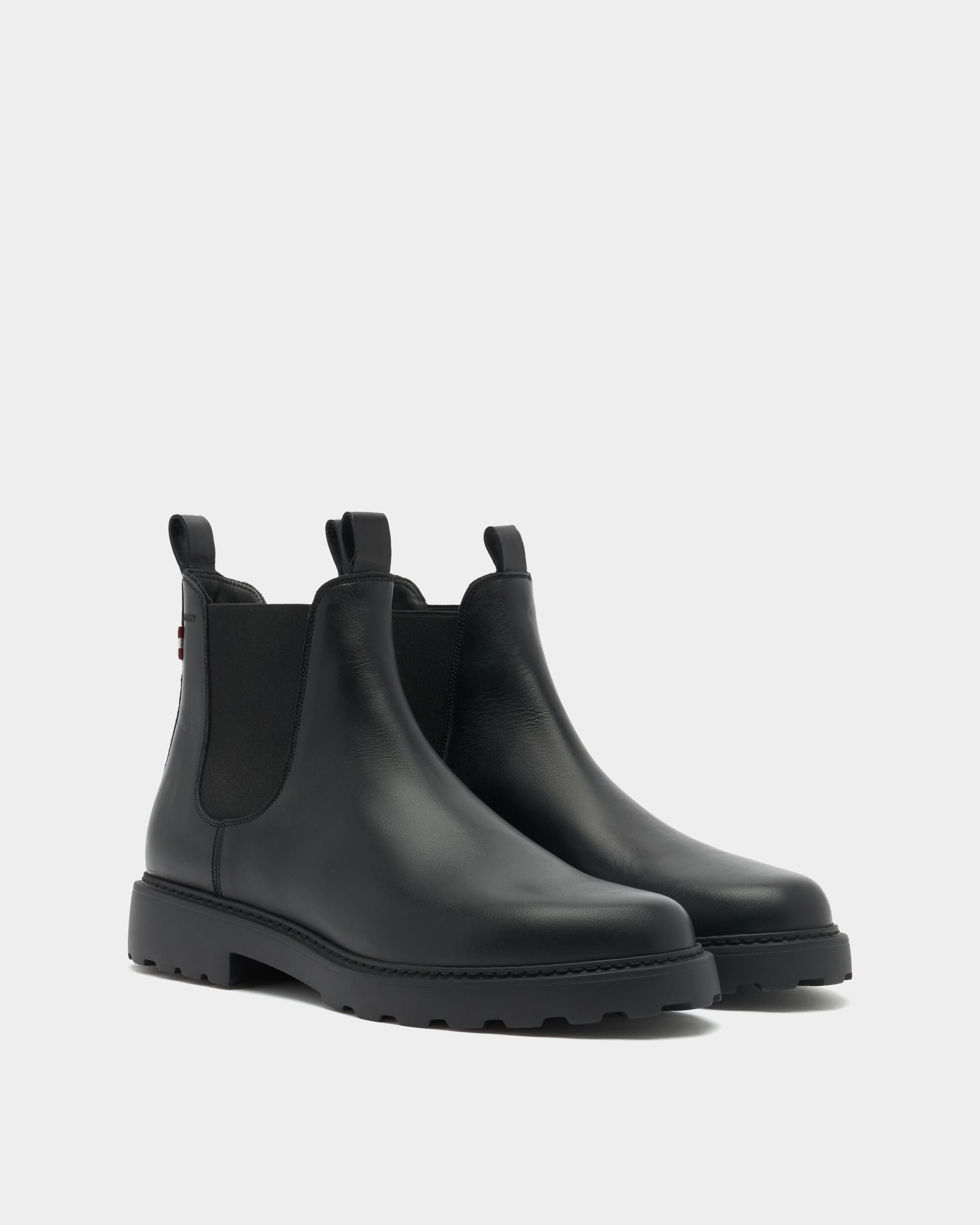 Gusto Stiefelette Aus Leder In Schwarz