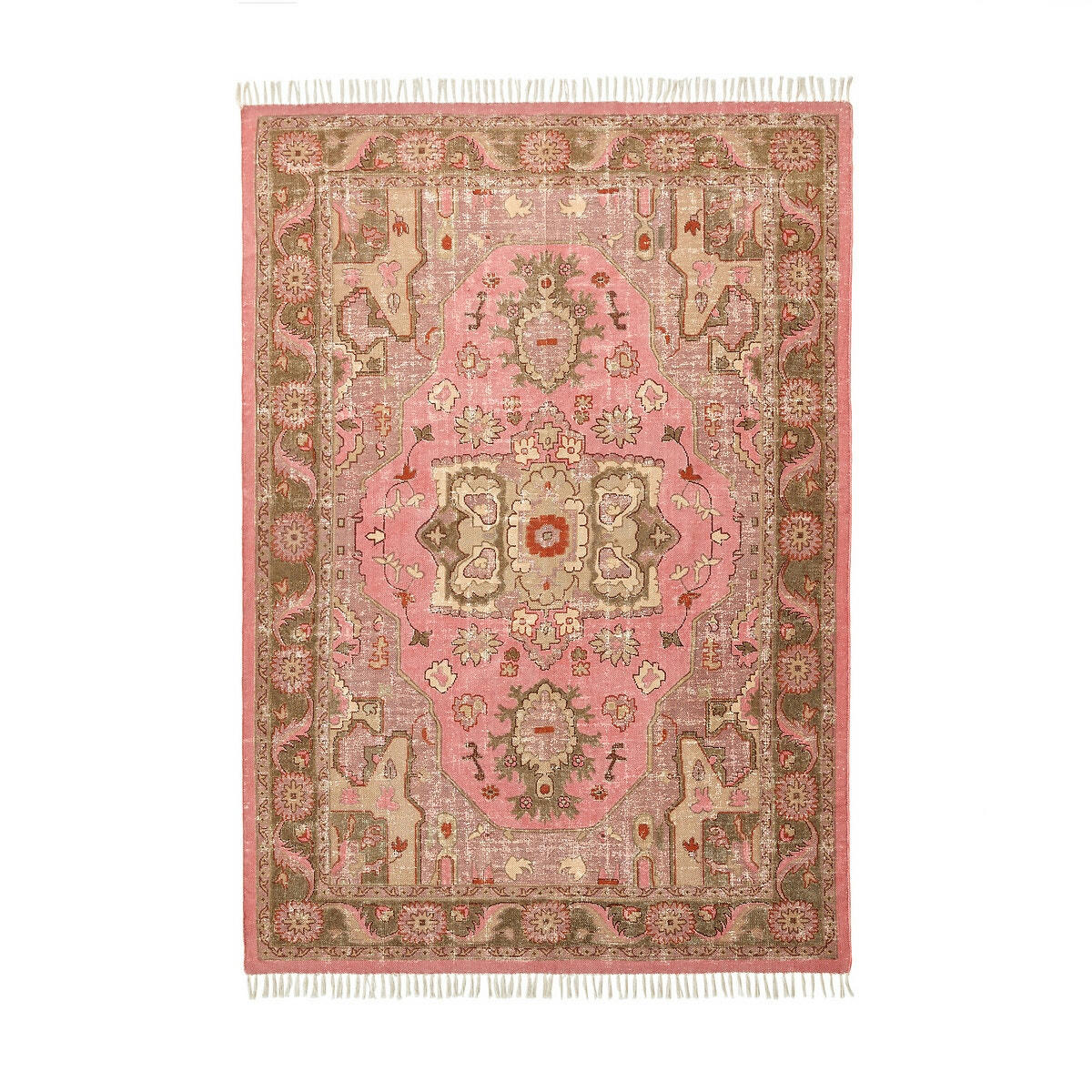 Tapis vintage en coton, Floris